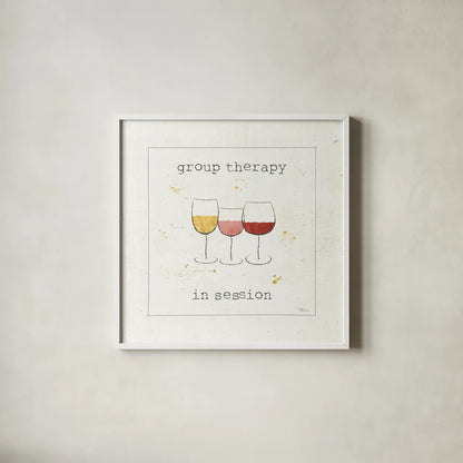 Flavor Notes VI v2 by Pela Studio. Shown in a crisp white glass frame for a clean and minimalist style. Available as an archival giclee rolled canvas, fine art paper, or poster print. SKU 43803a.