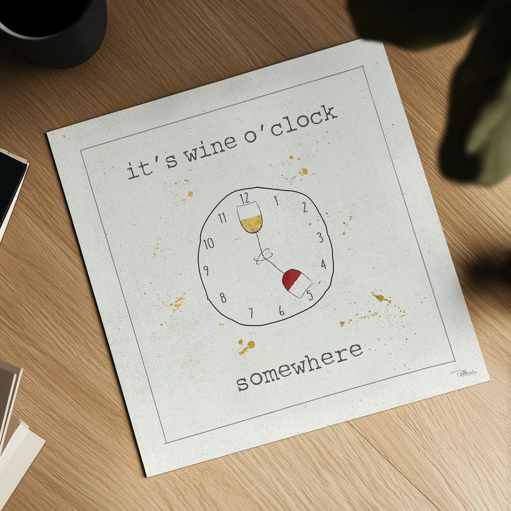 Flavor Notes VII by Pela Studio. Shown as a detailed flat fine art print, highlighting archival giclee quality. Available as an archival giclee rolled canvas, fine art paper, or poster print. SKU 24052a.