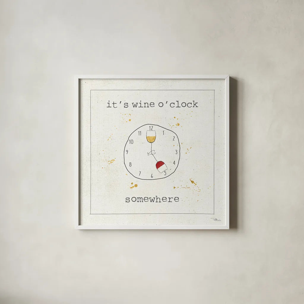 Flavor Notes VII by Pela Studio. Shown in a crisp white glass frame for a clean and minimalist style. Available as an archival giclee rolled canvas, fine art paper, or poster print. SKU 24052a.