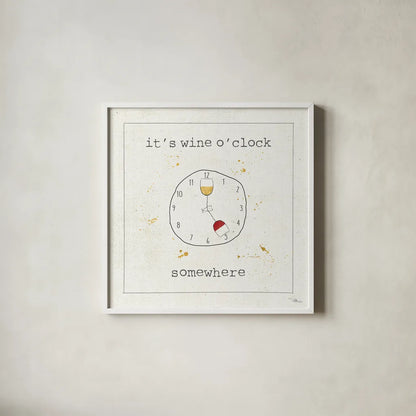 Flavor Notes VII by Pela Studio. Shown in a crisp white glass frame for a clean and minimalist style. Available as an archival giclee rolled canvas, fine art paper, or poster print. SKU 24052a.