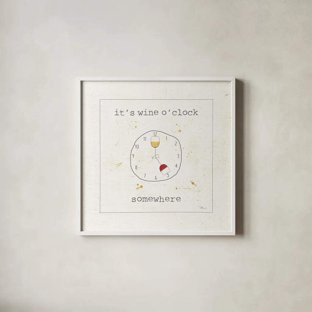 Flavor Notes VII v2 by Pela Studio. Shown in a crisp white glass frame for a clean and minimalist style. Available as an archival giclee rolled canvas, fine art paper, or poster print. SKU 43804a.