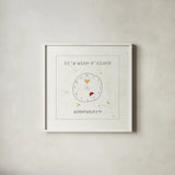 Flavor Notes VII v2 by Pela Studio. Shown in a crisp white glass frame for a clean and minimalist style. Available as an archival giclee rolled canvas, fine art paper, or poster print. SKU 43804a.