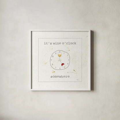 Flavor Notes VII v2 by Pela Studio. Shown in a crisp white glass frame for a clean and minimalist style. Available as an archival giclee rolled canvas, fine art paper, or poster print. SKU 43804a.