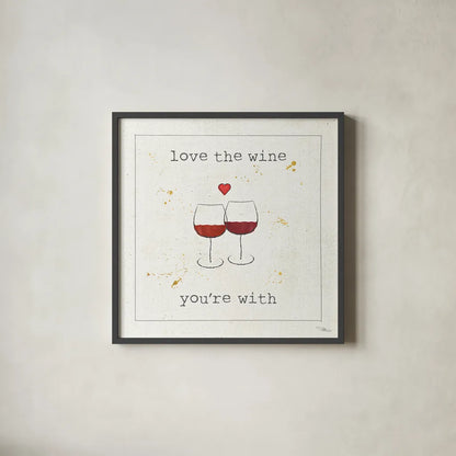 Flavor Notes VIII by Pela Studio. Shown in a sleek black glass frame for a contemporary gallery look. Available as an archival giclee rolled canvas, fine art paper, or poster print. SKU 24053a.