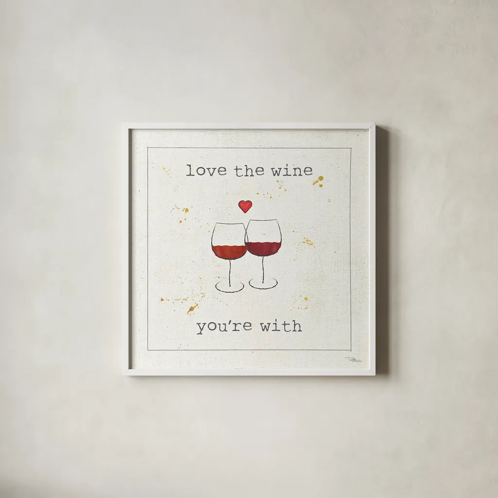 Flavor Notes VIII by Pela Studio. Shown in a crisp white glass frame for a clean and minimalist style. Available as an archival giclee rolled canvas, fine art paper, or poster print. SKU 24053a.