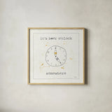 Flavor Notes XI by Pela Studio. Shown in a natural wood glass frame for a timeless modern aesthetic. Available as an archival giclee rolled canvas, fine art paper, or poster print. SKU 34893a.
