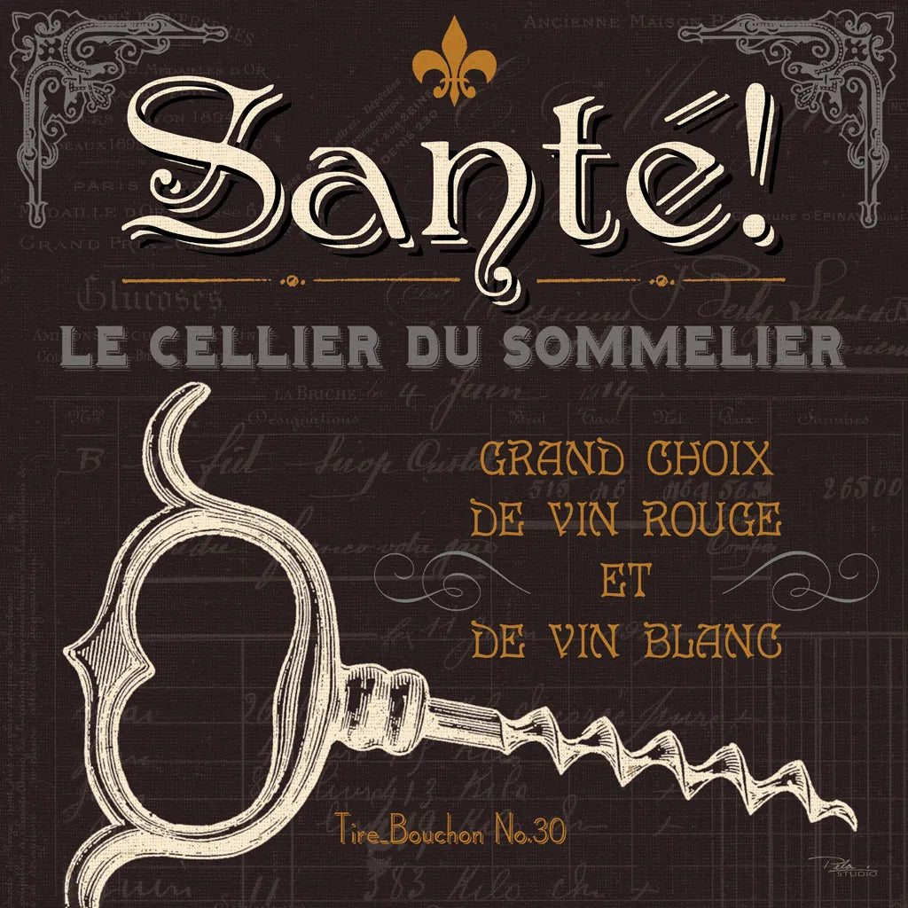 Flavors of France V by Pela Studio. SKU 10989a. Archival Giclee Fine art print for wall decor.