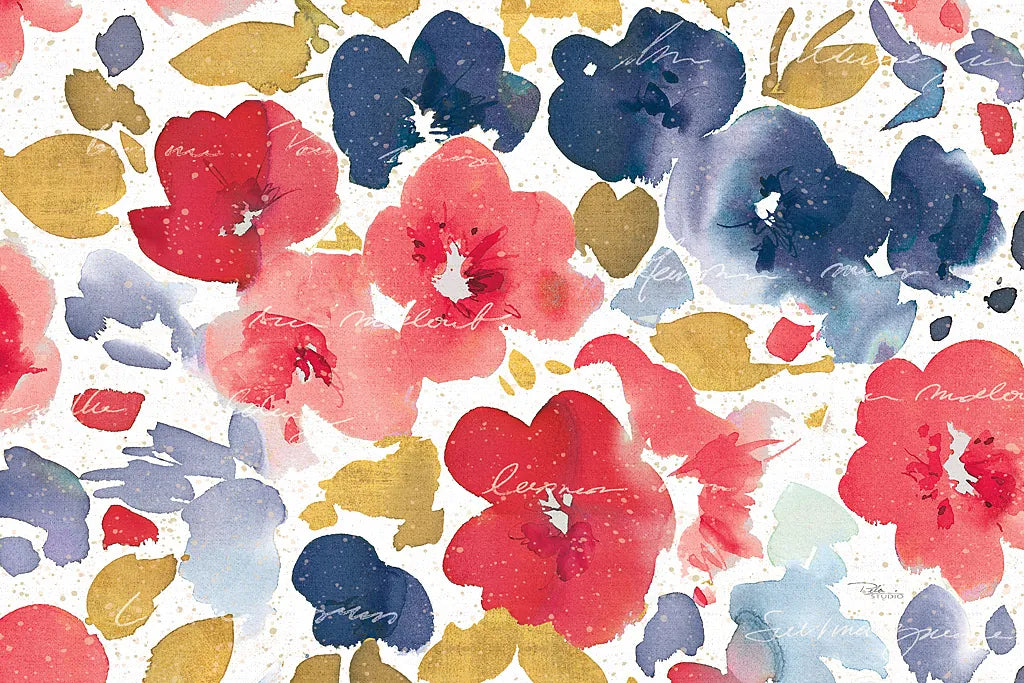 Floral Flow I by Pela Studio. SKU 49215i. Archival Giclee Fine art print for wall decor.