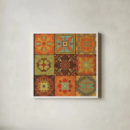 From India III by Pela Studio. Shown in a crisp white glass frame for a clean and minimalist style. Available as an archival giclee rolled canvas, fine art paper, or poster print. SKU 9235a.