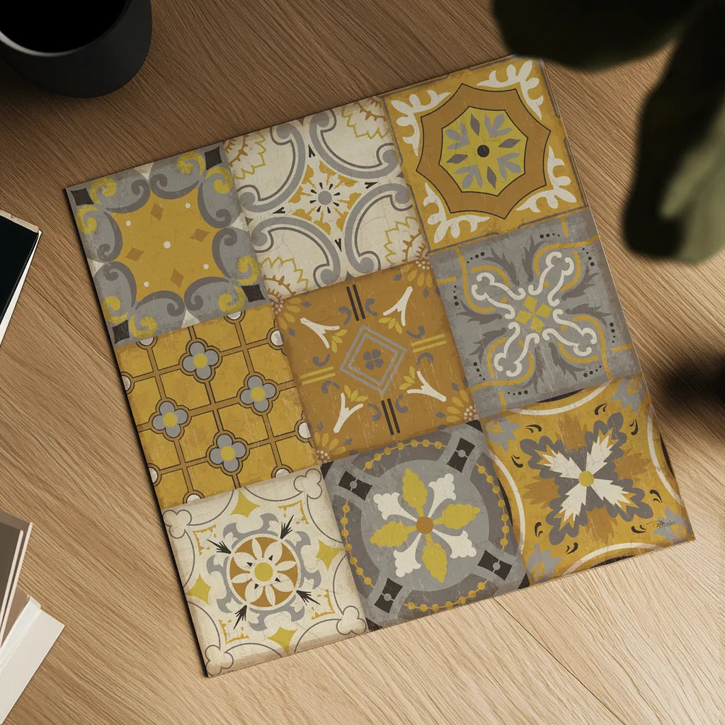 Golden Glow II by Pela Studio. Shown as a detailed flat fine art print, highlighting archival giclee quality. Available as an archival giclee rolled canvas, fine art paper, or poster print. SKU 10487a.