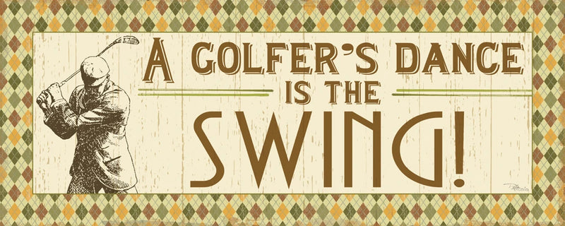 Golf Quotes I by Pela Studio