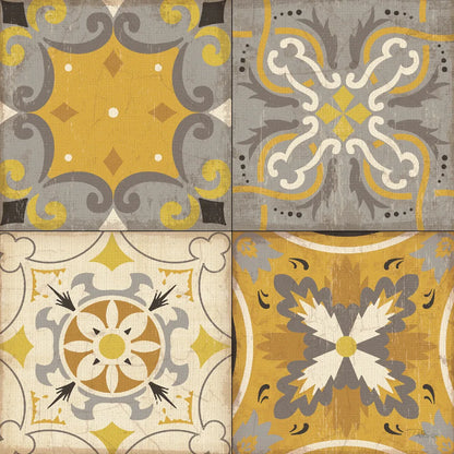 Gray Glow Square 4 Up by Pela Studio. SKU 12300a. Archival Giclee Fine art print for wall decor.