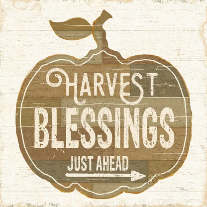 Harvest Blessings Just Ahead by Pela Studio. SKU 35665a. Archival Giclee Fine art print for wall decor.