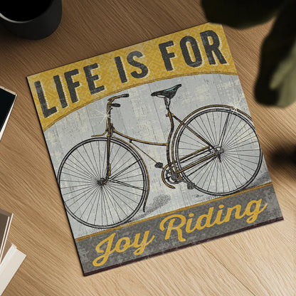 Joy Ride I by Pela Studio. Shown as a detailed flat fine art print, highlighting archival giclee quality. Available as an archival giclee rolled canvas, fine art paper, or poster print. SKU 14836a.