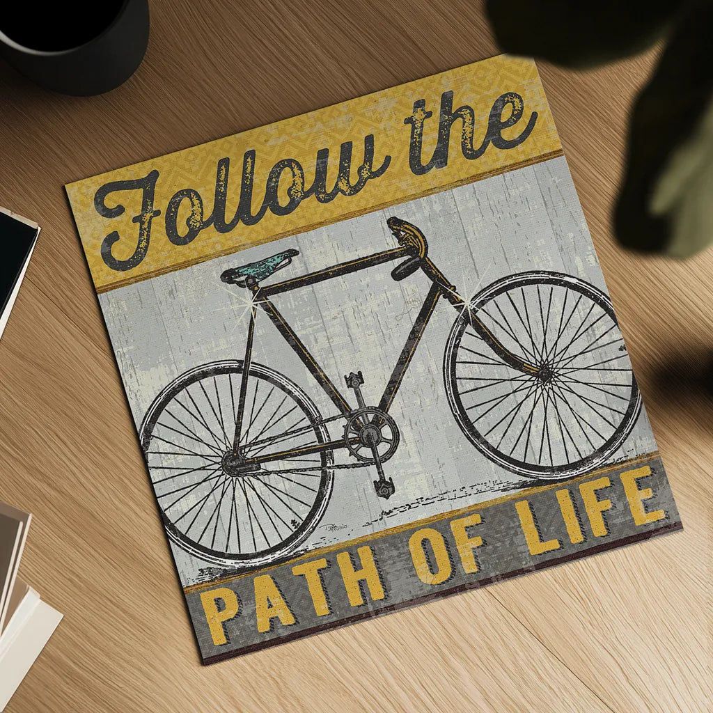 Joy Ride II by Pela Studio. Shown as a detailed flat fine art print, highlighting archival giclee quality. Available as an archival giclee rolled canvas, fine art paper, or poster print. SKU 14837a.