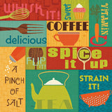 Kitchen It I by Pela Studio. SKU 10720a. Archival Giclee Fine art print for wall decor.