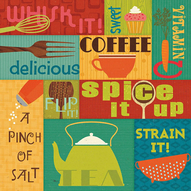 Kitchen It I by Pela Studio. SKU 10720a. Archival Giclee Fine art print for wall decor.