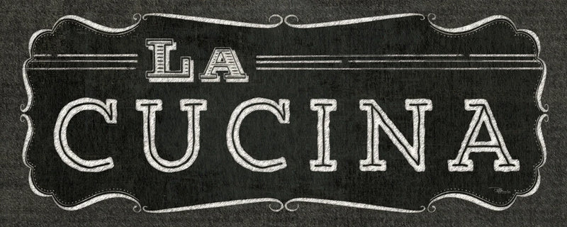 La Cuisine Chalk III by Pela Studio