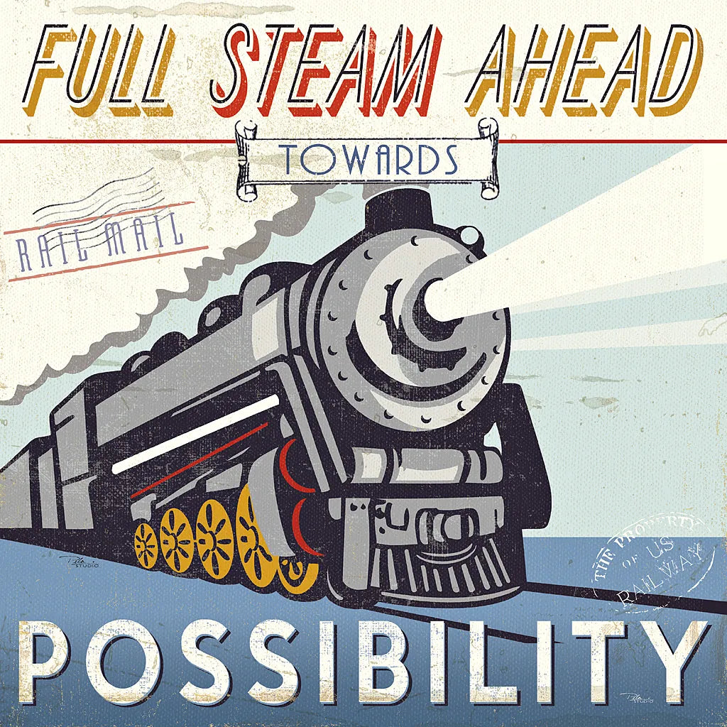 Lets Travel IV by Pela Studio. SKU 10864a. Archival Giclee Fine art print for wall decor.