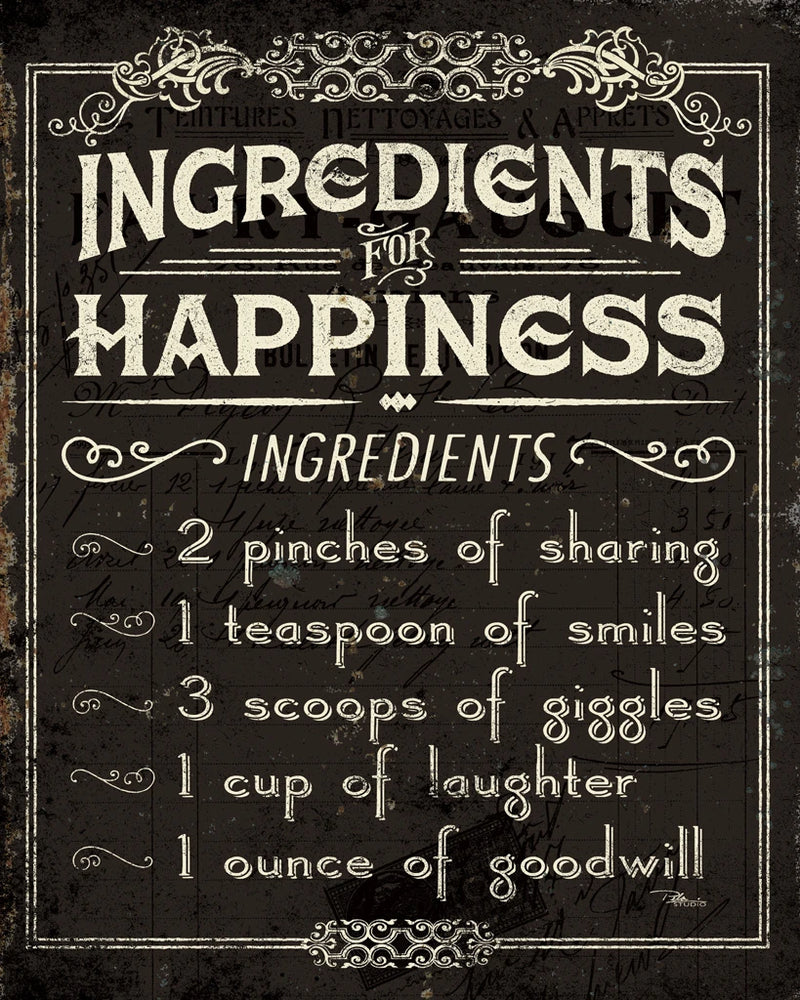 Life Recipes IV - Ingredients for Happiness by Pela Studio