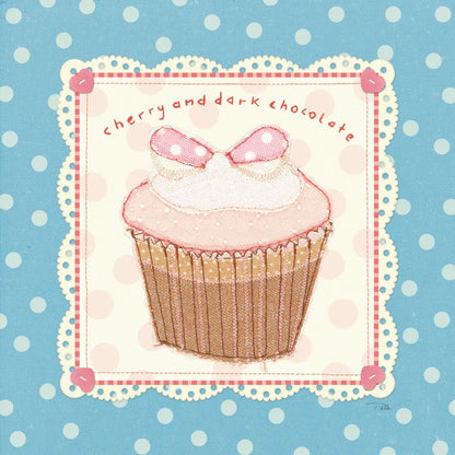 Lil Cupcakes II by Pela Studio. SKU 29483a. Archival Giclee Fine art print for wall decor.