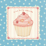 Lil Cupcakes III by Pela Studio. SKU 29480a. Archival Giclee Fine art print for wall decor.