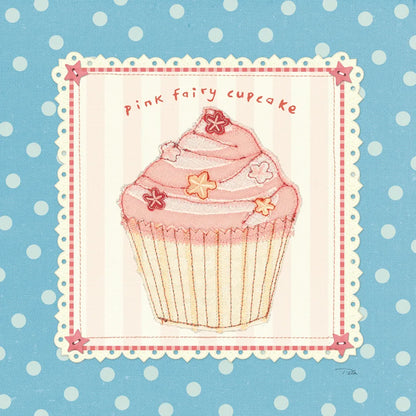 Lil Cupcakes III by Pela Studio. SKU 29480a. Archival Giclee Fine art print for wall decor.