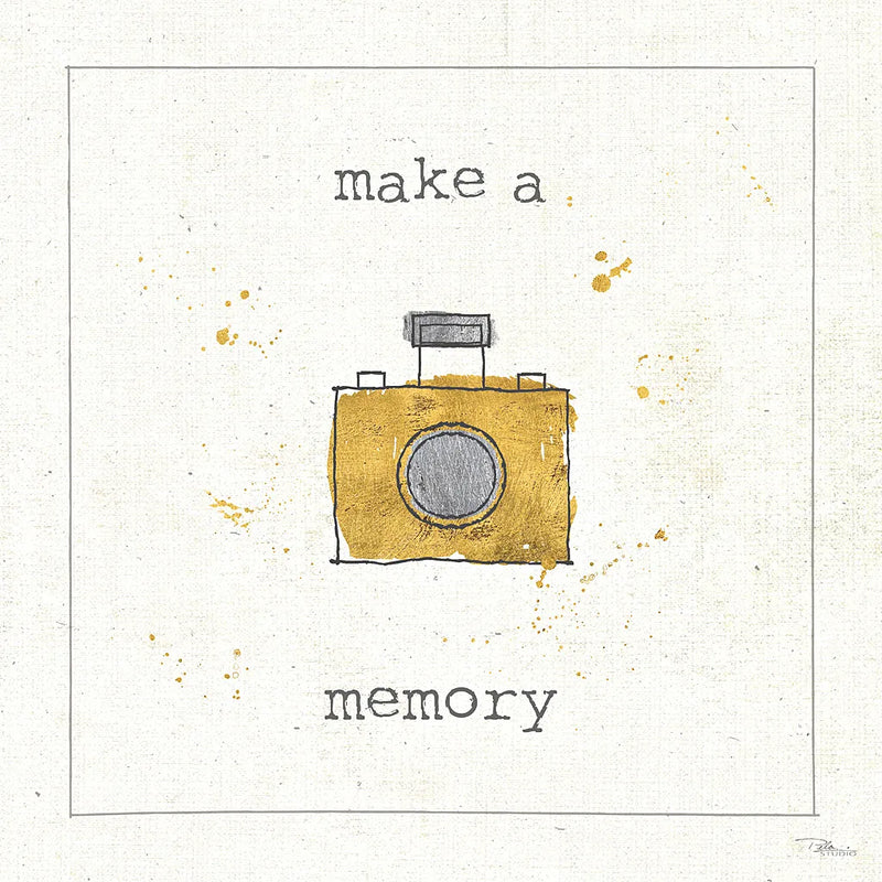 Lil Memos Make a Memory by Pela Studio. SKU 28480a. Archival Giclee Fine art print for wall decor.