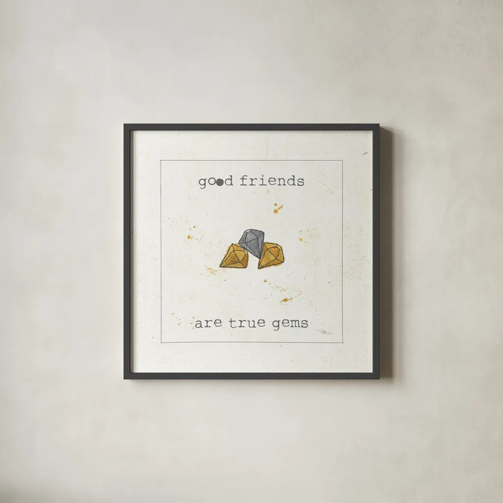 Lil Memos V by Pela Studio. Shown in a sleek black glass frame for a contemporary gallery look. Available as an archival giclee rolled canvas, fine art paper, or poster print. SKU 20245a.
