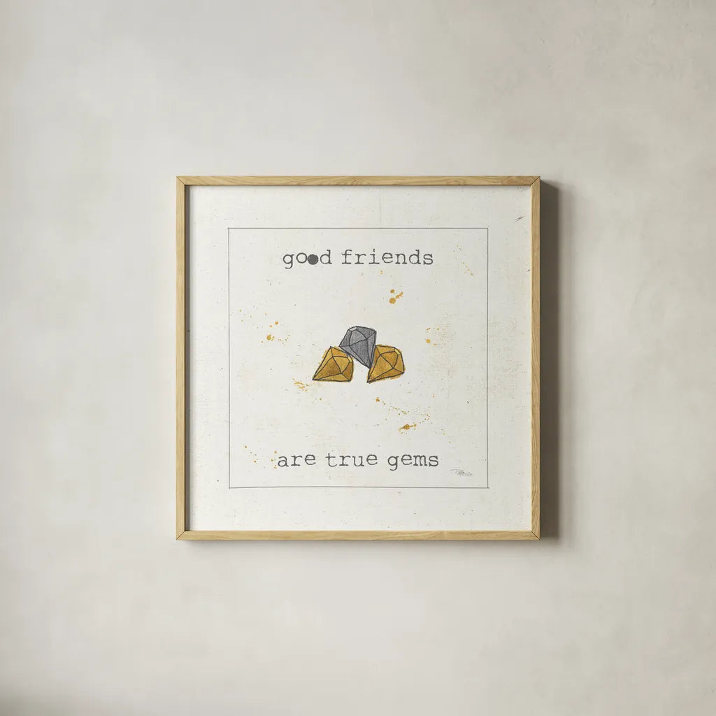 Lil Memos V by Pela Studio. Shown in a natural wood glass frame for a timeless modern aesthetic. Available as an archival giclee rolled canvas, fine art paper, or poster print. SKU 20245a.