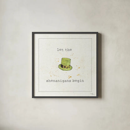 Lucky Cuties II by Pela Studio. Shown in a sleek black glass frame for a contemporary gallery look. Available as an archival giclee rolled canvas, fine art paper, or poster print. SKU 39264a.