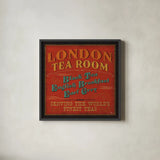 Lunchtime in Color II by Pela Studio. Shown in a sleek black glass frame for a contemporary gallery look. Available as an archival giclee rolled canvas, fine art paper, or poster print. SKU 11958a.