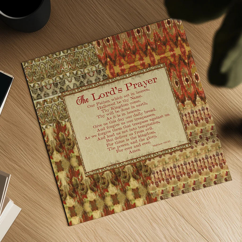 Mirage Words III Sq by Pela Studio. Shown as a detailed flat fine art print, highlighting archival giclee quality. Available as an archival giclee rolled canvas, fine art paper, or poster print. SKU 28354a.