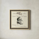North Pole Express I Neutral by Pela Studio. Shown in a natural wood glass frame for a timeless modern aesthetic. Available as an archival giclee rolled canvas, fine art paper, or poster print. SKU 66642a.