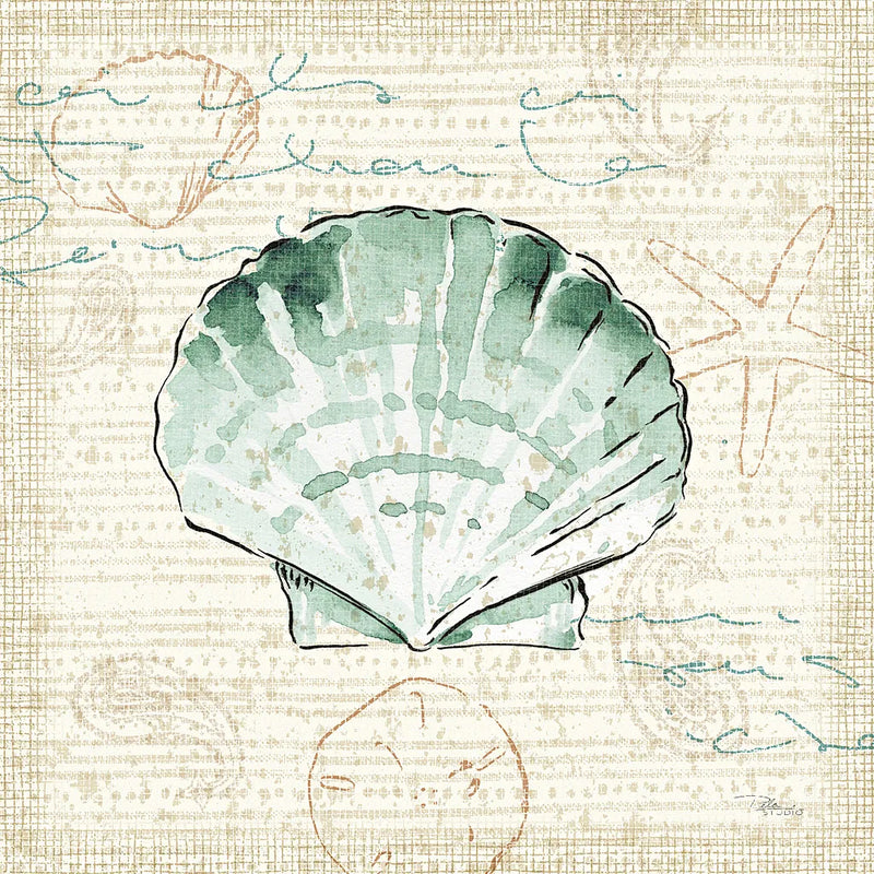 Ocean Prints II by Pela Studio. SKU 10727a. Archival Giclee Fine art print for wall decor.