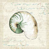 Ocean Prints III by Pela Studio. SKU 10728a. Archival Giclee Fine art print for wall decor.