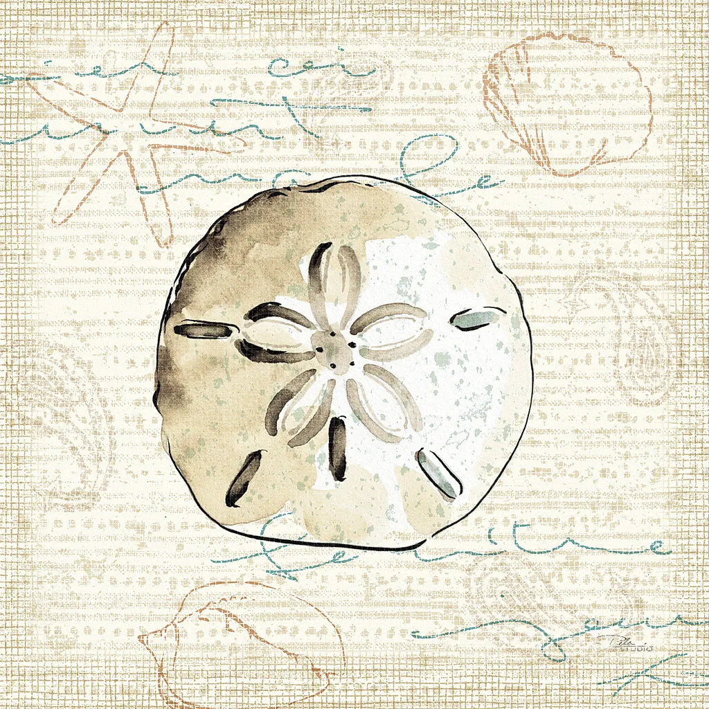 Ocean Prints IV by Pela Studio. SKU 10729a. Archival Giclee Fine art print for wall decor.