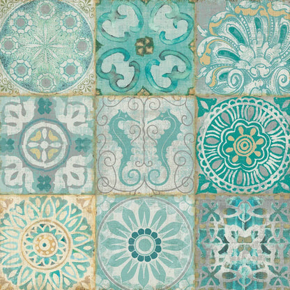 Ocean Tales I by Pela Studio. SKU 12833a. Archival Giclee Fine art print for wall decor.