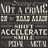 On the Road Again III by Pela Studio. SKU 19973a. Archival Giclee Fine art print for wall decor.