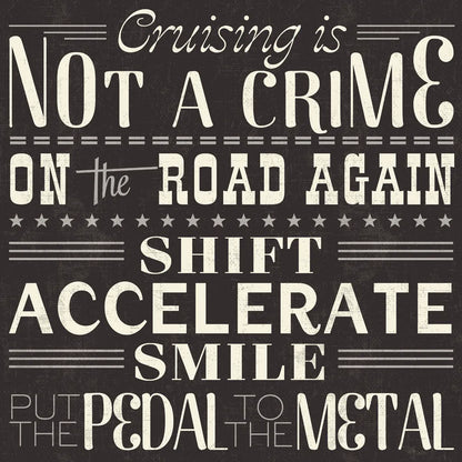 On the Road Again III by Pela Studio. SKU 19973a. Archival Giclee Fine art print for wall decor.