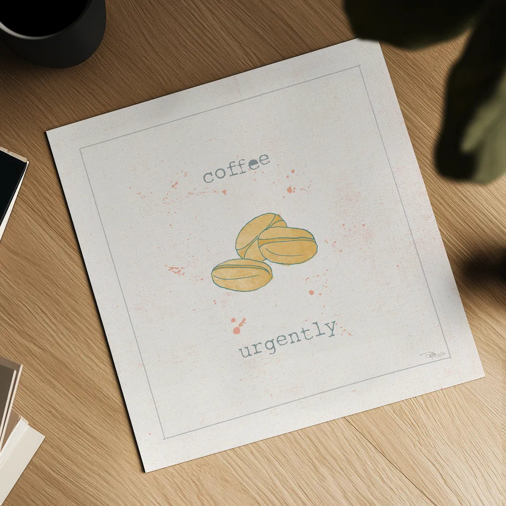 Opposite Cuties V Pastel by Pela Studio. Shown as a detailed flat fine art print, highlighting archival giclee quality. Available as an archival giclee rolled canvas, fine art paper, or poster print. SKU 56984a.