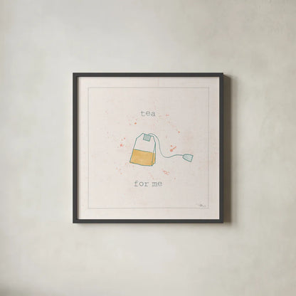 Opposite Cuties VI Pastel by Pela Studio. Shown in a sleek black glass frame for a contemporary gallery look. Available as an archival giclee rolled canvas, fine art paper, or poster print. SKU 56985a.