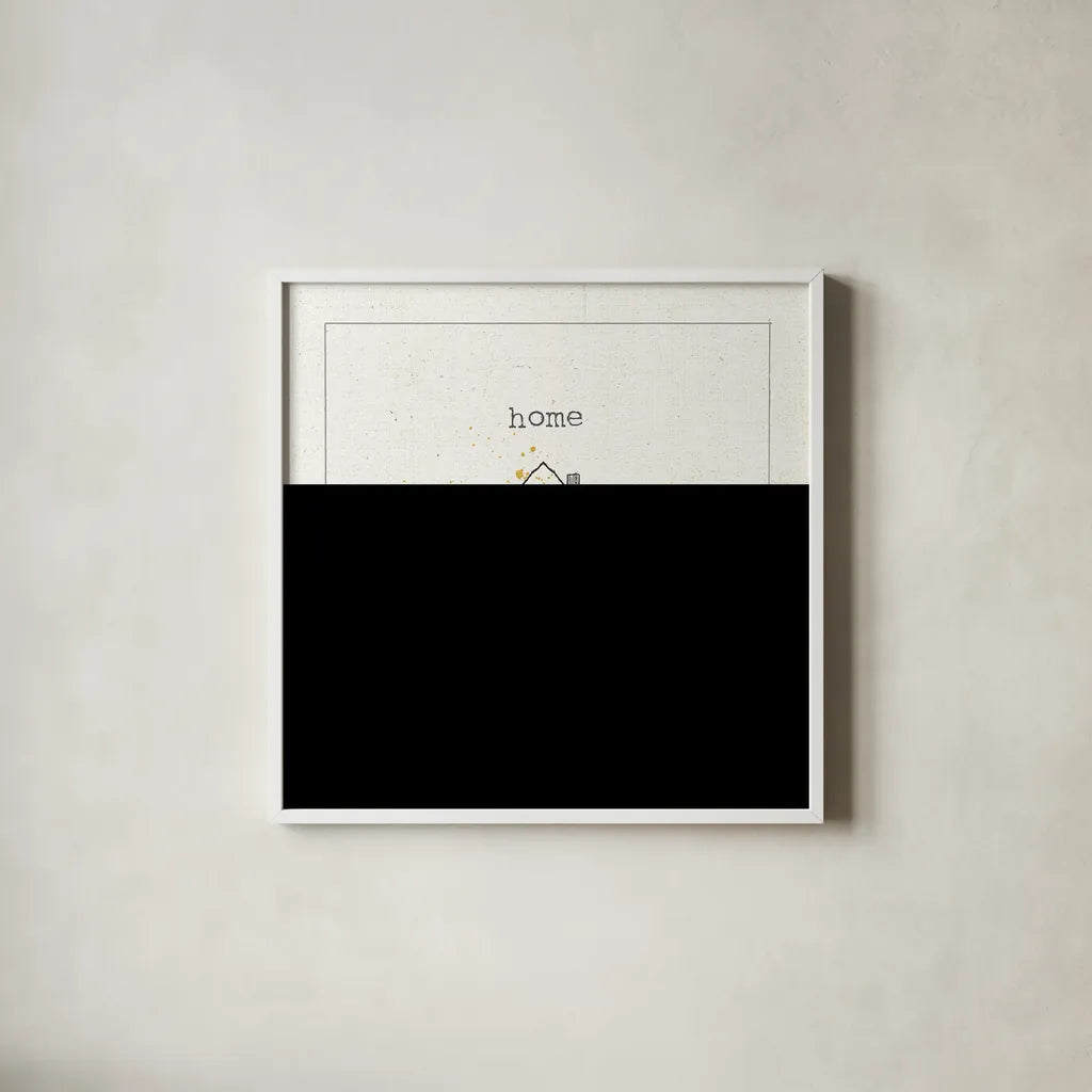 Opposites Cuties I by Pela Studio. Shown in a crisp white glass frame for a clean and minimalist style. Available as an archival giclee rolled canvas, fine art paper, or poster print. SKU 25111a.