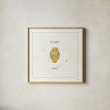 Opposites Cuties III by Pela Studio. Shown in a natural wood glass frame for a timeless modern aesthetic. Available as an archival giclee rolled canvas, fine art paper, or poster print. SKU 25113a.