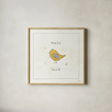 Opposites Cuties IV by Pela Studio. Shown in a natural wood glass frame for a timeless modern aesthetic. Available as an archival giclee rolled canvas, fine art paper, or poster print. SKU 25114a.
