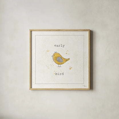 Opposites Cuties IV by Pela Studio. Shown in a natural wood glass frame for a timeless modern aesthetic. Available as an archival giclee rolled canvas, fine art paper, or poster print. SKU 25114a.