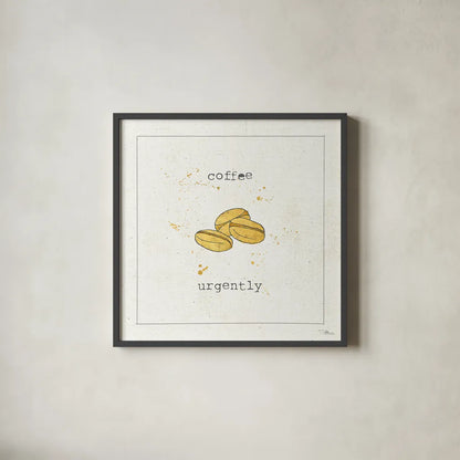 Opposites Cuties V by Pela Studio. Shown in a sleek black glass frame for a contemporary gallery look. Available as an archival giclee rolled canvas, fine art paper, or poster print. SKU 25115a.