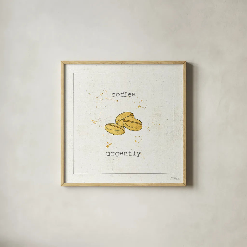 Opposites Cuties V by Pela Studio. Shown in a natural wood glass frame for a timeless modern aesthetic. Available as an archival giclee rolled canvas, fine art paper, or poster print. SKU 25115a.