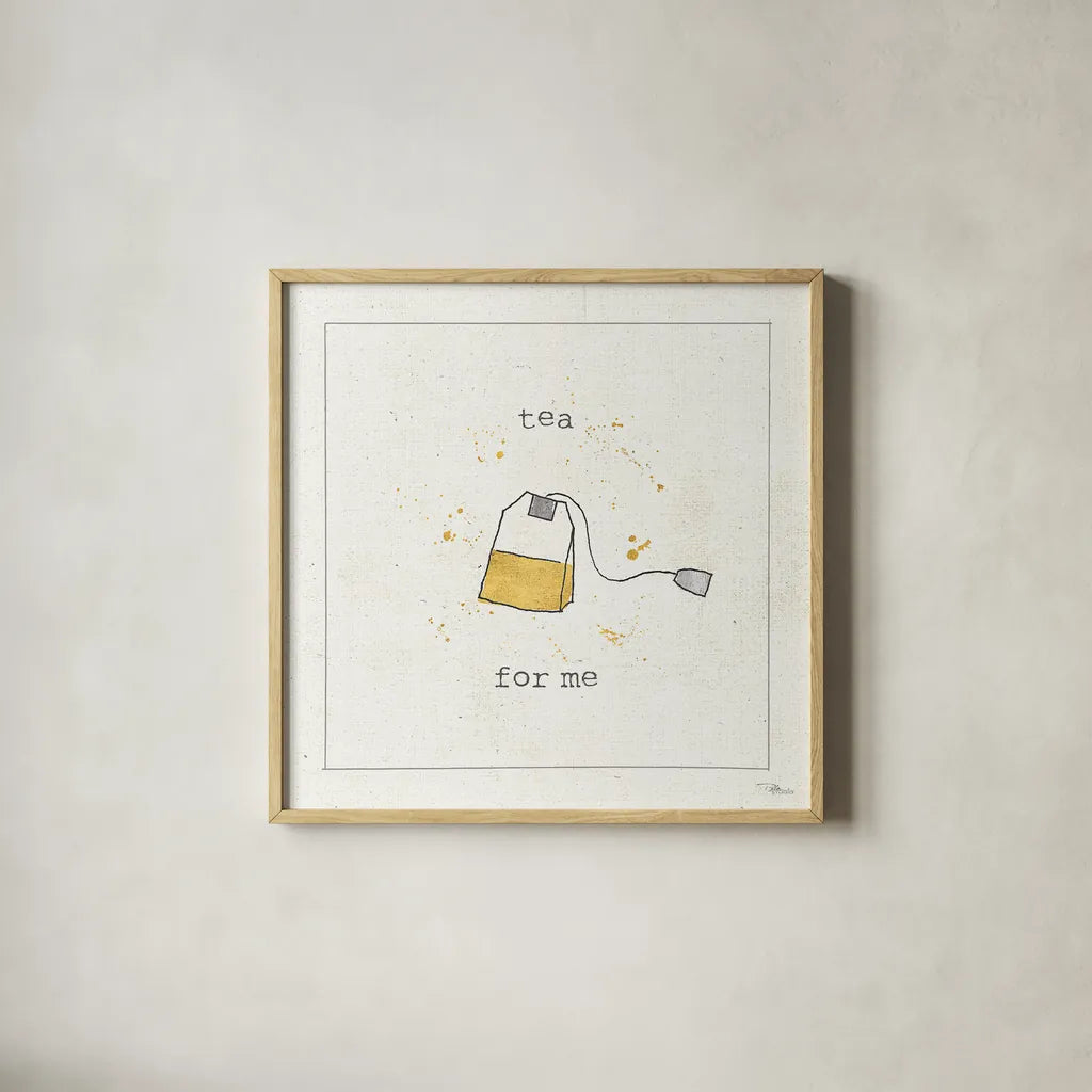 Opposites Cuties VI by Pela Studio. Shown in a natural wood glass frame for a timeless modern aesthetic. Available as an archival giclee rolled canvas, fine art paper, or poster print. SKU 25116a.