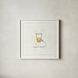 Opposites Cuties X by Pela Studio. Shown in a crisp white glass frame for a clean and minimalist style. Available as an archival giclee rolled canvas, fine art paper, or poster print. SKU 25120a.